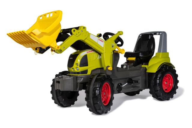 RollyToys 730100 Pedaltraktor Claas Arion 640 med Frontlæsser