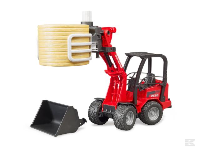 Bruder 02192 Schäffer minilæsser 2630 med balletang