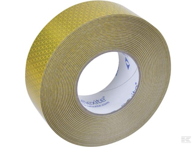 Reflekstape 50 mm gul 50 m