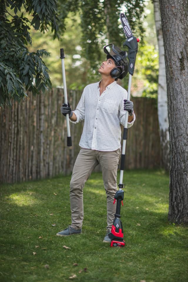 Cramer 48PS Teleskopstangsav u/ Batteri og Lader