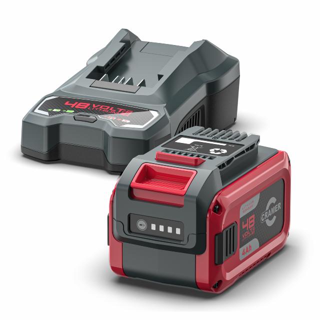Cramer 48SK192 Sæt med 4Ah Batteri og 48C Lader