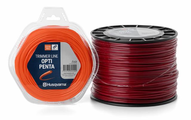 Husqvarna Opti Penta Trimmersnøre 3,0 mm. 240 m.