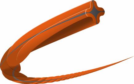 Husqvarna Whisper Twist Trimmersnøre 2,7 mm. 10 m.