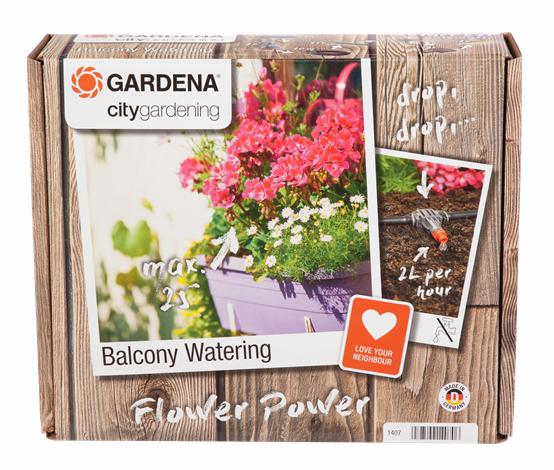 GARDENA 1407-20 Fuldautomatisk vanding af blomsterkasser