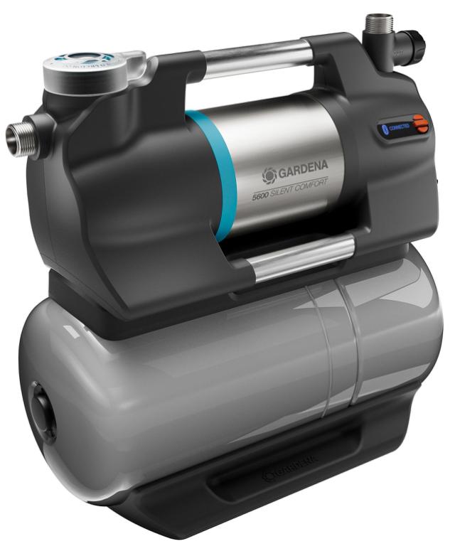 Gardena 5600 Silent Comfort Elektrisk Husvandværk