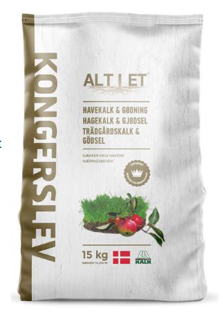 Kongerslev Alt i Et Havekalk og Gødning NPK 14-3-10 15 KG