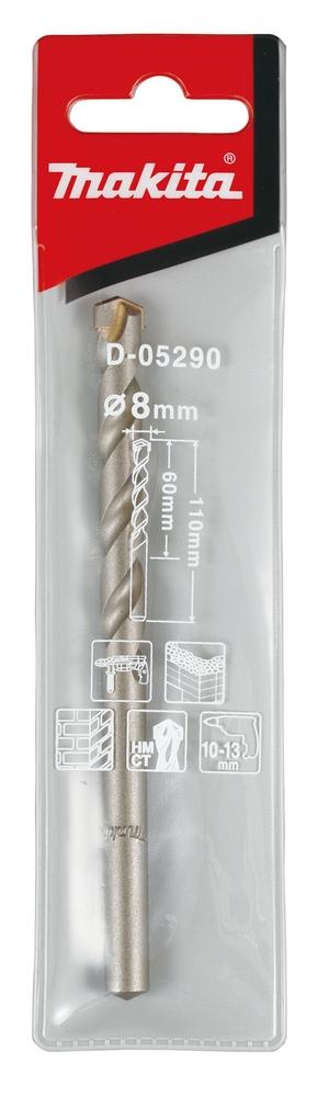 Makita D-05290 Murbor 1 stk. 8,0 mm Standard