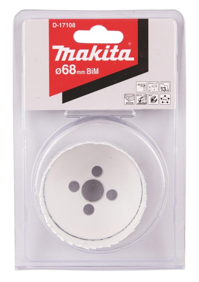 Makita D-17108 Hulsav 68 mm Bimetal