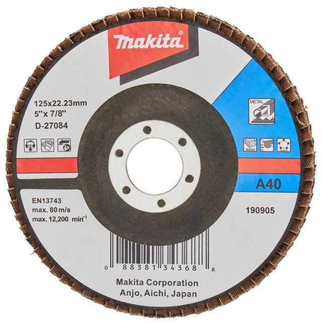 Makita Flapskive D-27084 125mm K40