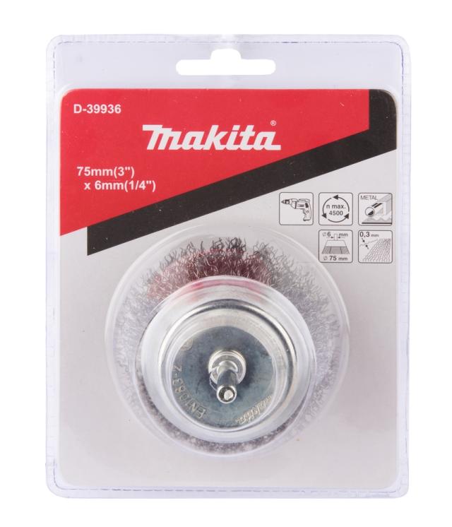 Makita STÅLBØRSTE 75mm