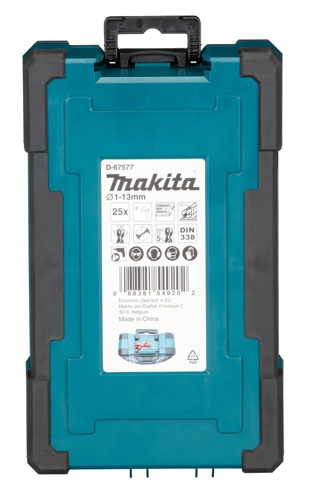 Makita Borsæt  HSS-CO Metal 25 dele