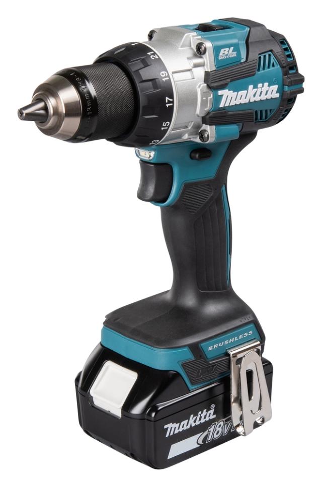 Makita DHP489RTJ Slagboremaskine m/ Batterier og Lader
