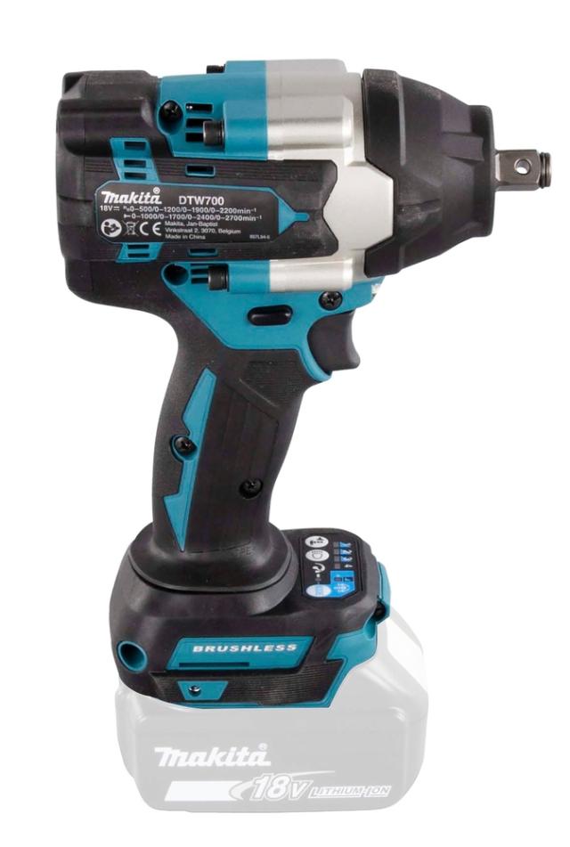 Makita DTW700Z Slagnøgle u/ Batteri og Lader