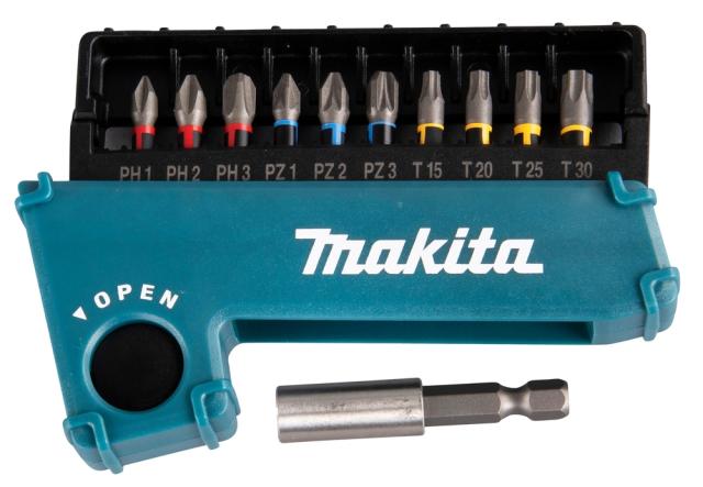 Makita E-03567 Impact Premier Bitssæt nr. 1 11 Dele
