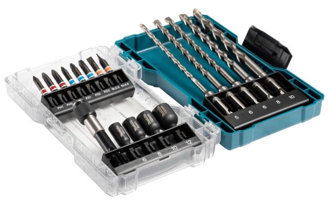 Makita E-07026 Bor/Bitssæt SDS-Plus 18 Dele