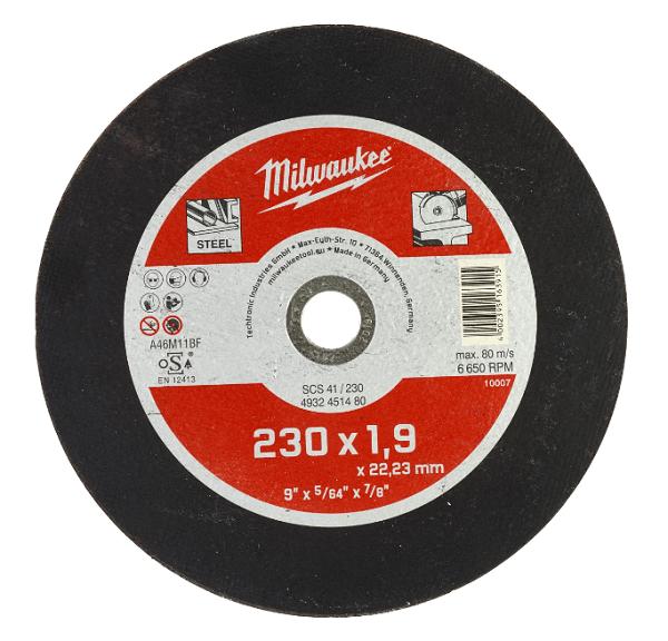 Milwaukee Skæreskive SCS 41 230x1,9x22mm 