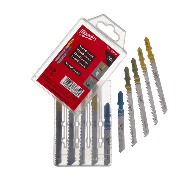 Milwaukee Stiksavsklinger Sæt 35 dele