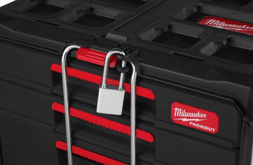Milwaukee Packout Kuffert med 4 skuffer