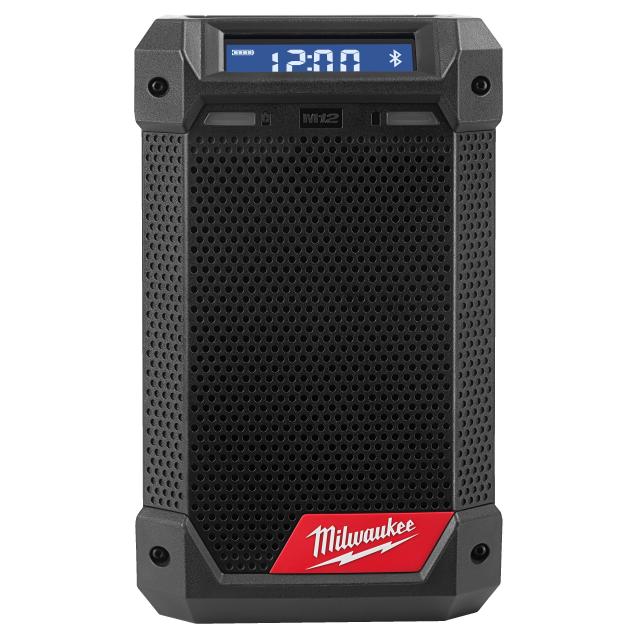 Milwaukee M12 RCDAB+-0 Radio/Lader DAB+ u/Batterier og Lader
