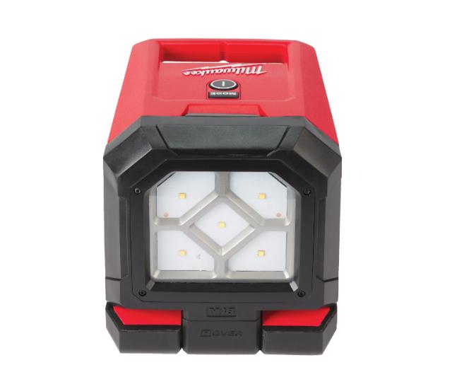 Milwaukee M18 PAL-0 vinklingsbar områdelampe 18 v u/Batteri og Lader