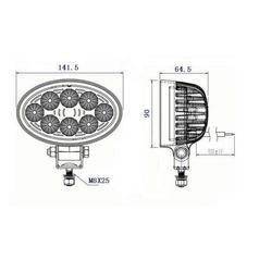 Arbejdslygte LED 1600 Lumen