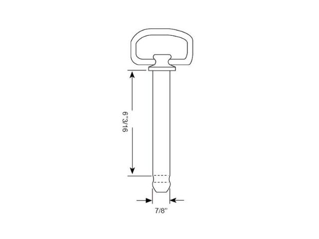 Sparex Trækbolt 22x157mm