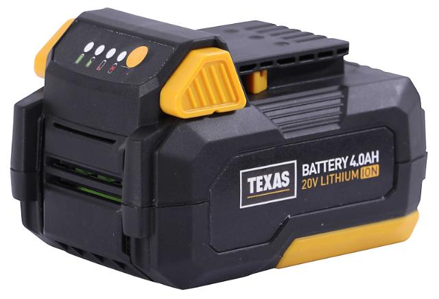 Texas batteri 20V / 4,0 Ah batteri 