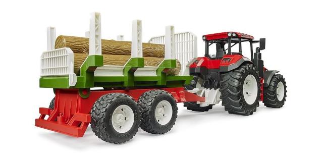 Bruder 03453 Traktor med skovtrailer