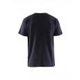 Mørk Marineblå Blåkläder Bomulds T-shirt 