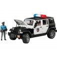 Jeep Wrangler Rubicon politibil Bruder inkl. politimand