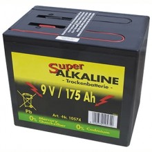 Hegns-batteri 9 volt 175 Ah alkalisk