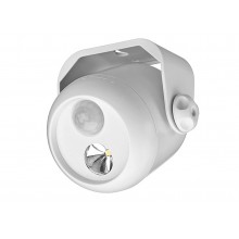 Mini Spotlight 80 Lumen m/ bevægelses sensor Hvid