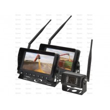 Kamerasystem Trådløst m/ 1 Kamera og 2x7’’ Monitor