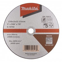 Makita Skæreskive D-18792 230 x 2,0 x 22,23mm INOX